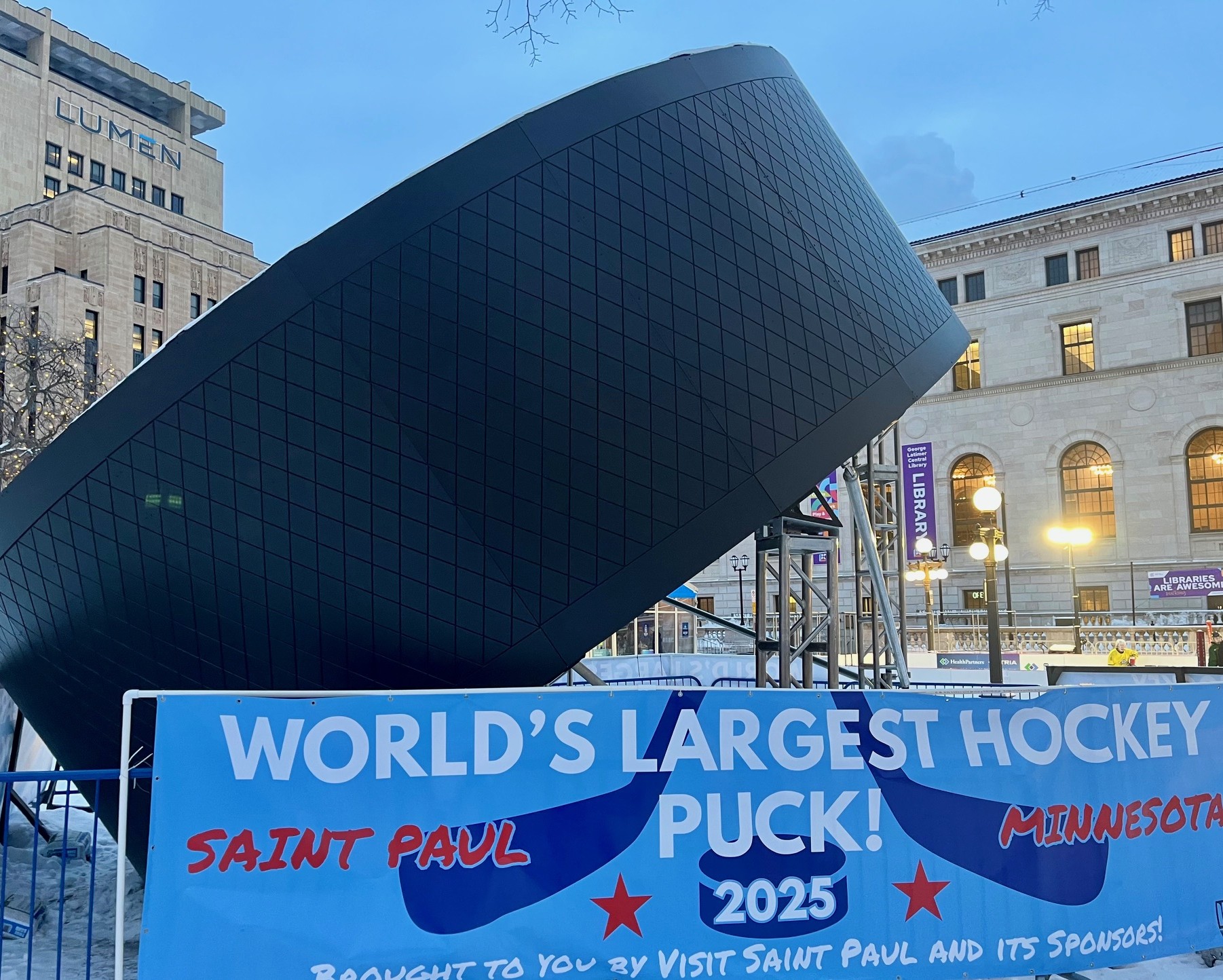 HF4949, heard April 28 in the House Taxes Committee, proposes a reimbursement program to assist in luring major sporting events to Minnesota like the recent World Junior Hockey Championships. (House Public Information Services file photo)